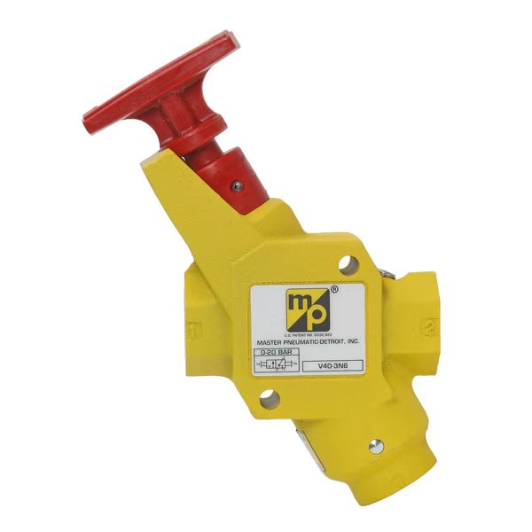 MANUAL LOCKOUT VALVE, Master Pneumatic, Mfr#: V40-8N10